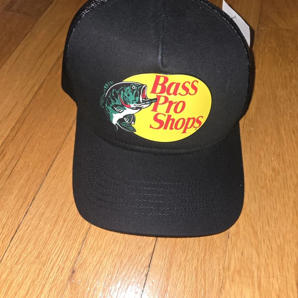 Bass Pro Shops Black Trucker Hat - Picture 5 of 5